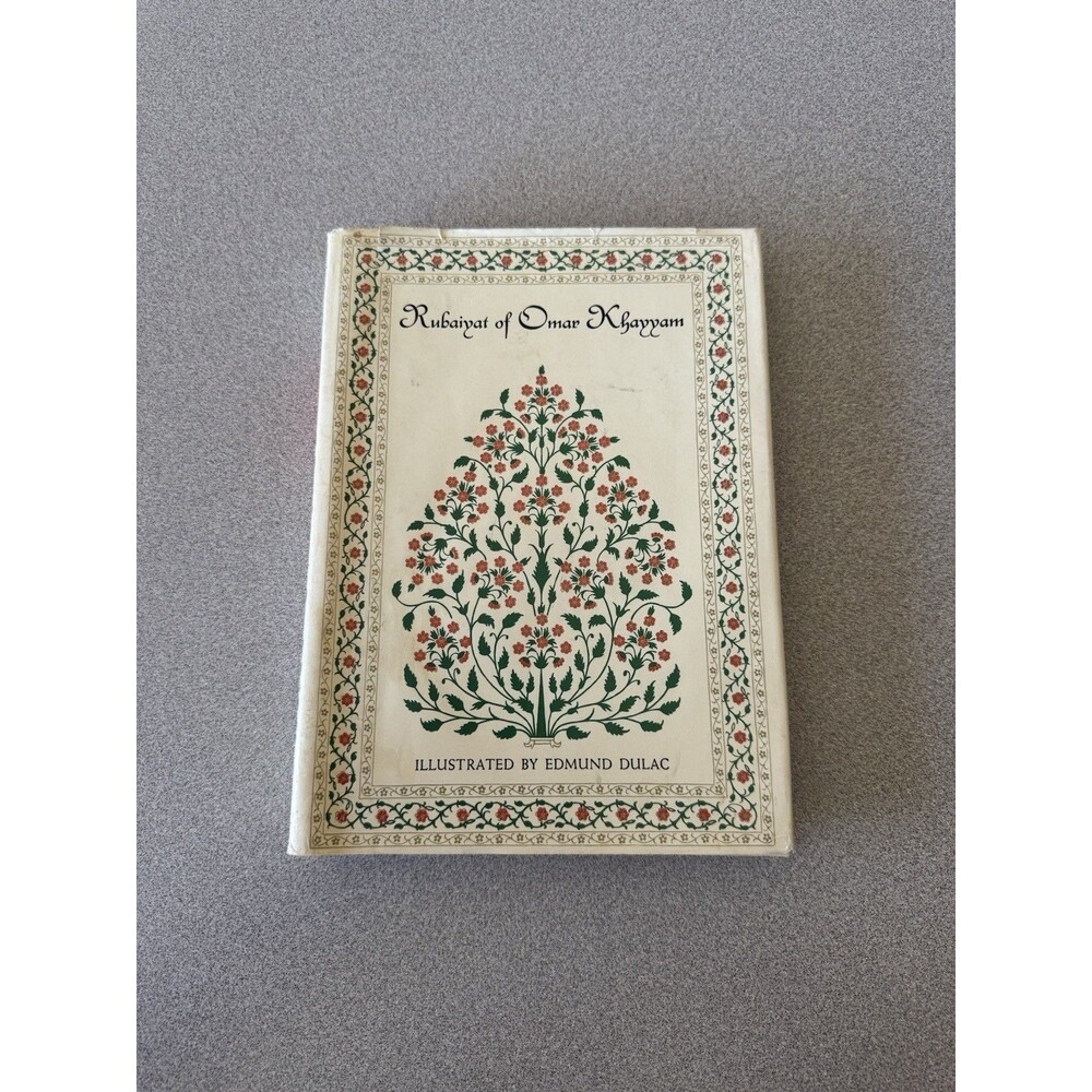 1952 Rubaiyat of Omar Khayyam Edward FitzGerald Edmund Dulac Illustrated HC
